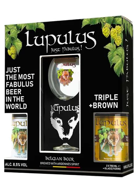 Immagine di Lupulus Blonde & Brune Gift Pack 75 cl
