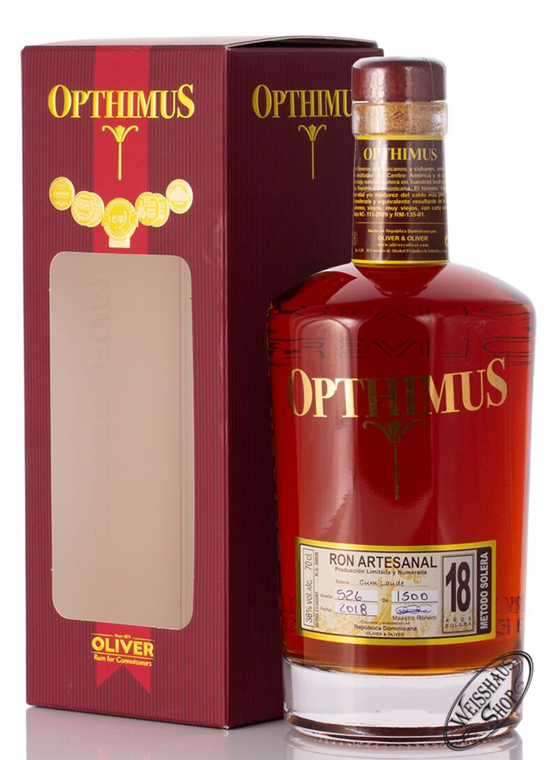 Opthimus 18 YO – 700 ml – 38.0% vol.: vista principale