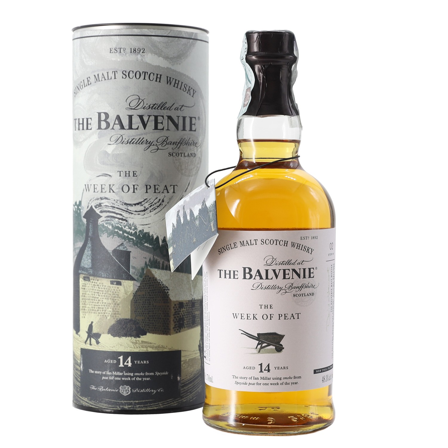 The Balvenie 14YO The Week Of Peat – 700 ml – 48.3% vol.: vista principale