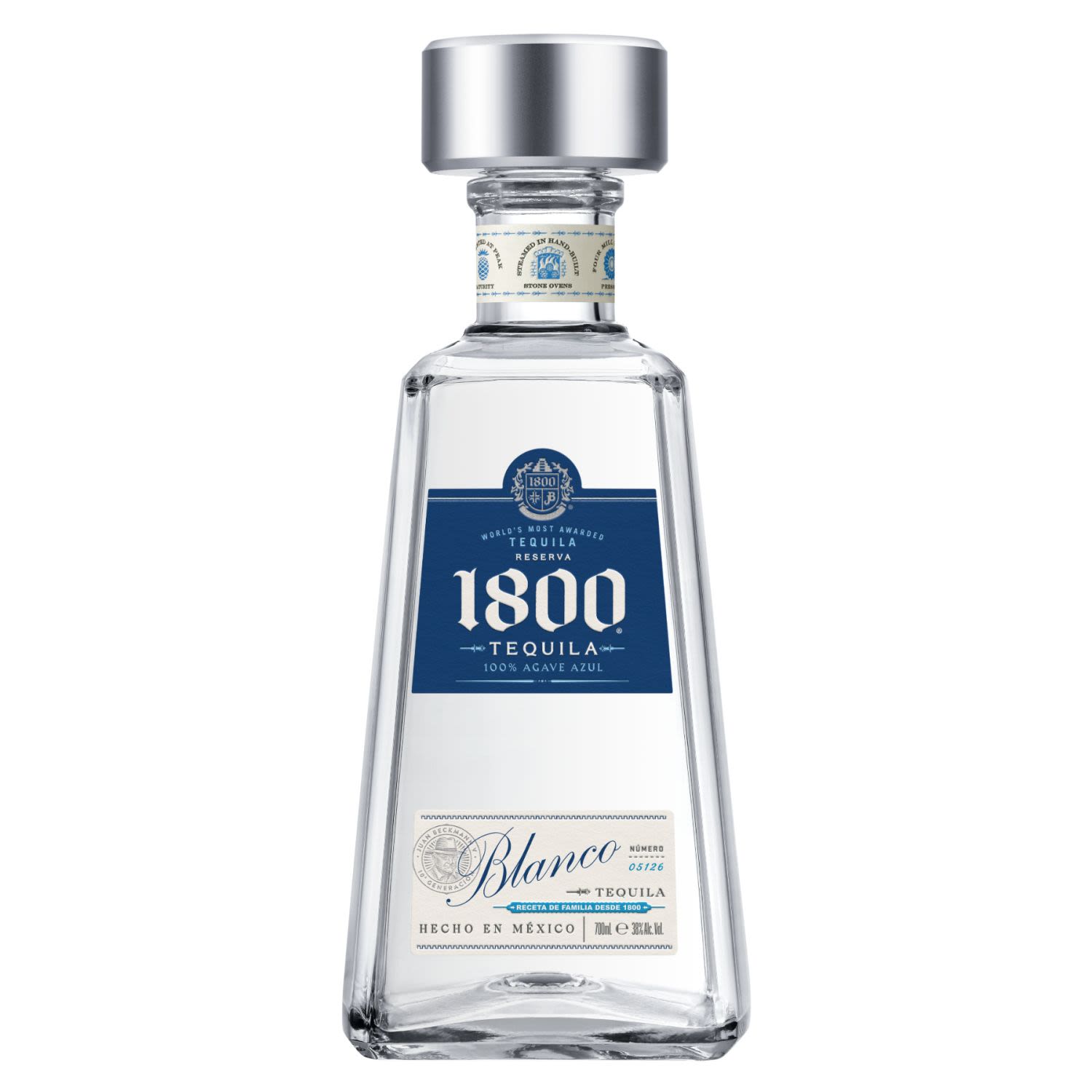 1800 Blanco/Silver – 700 ml – 38.0% vol.: vista principale