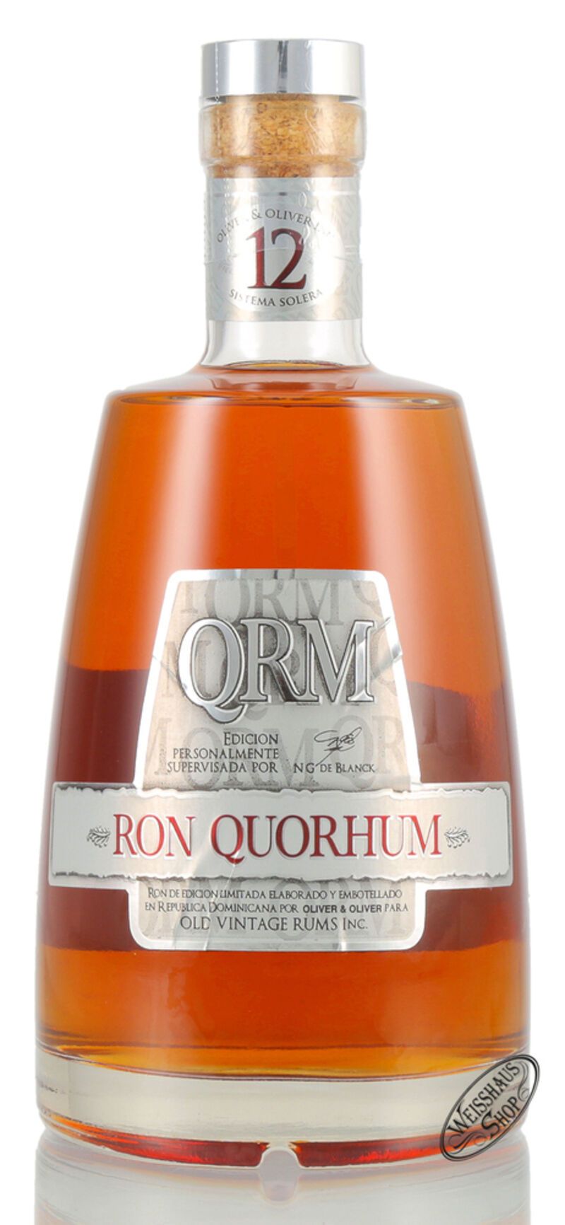 Quorhum 12 Anos Solera – 700 ml – 40.0% vol.: vista principale