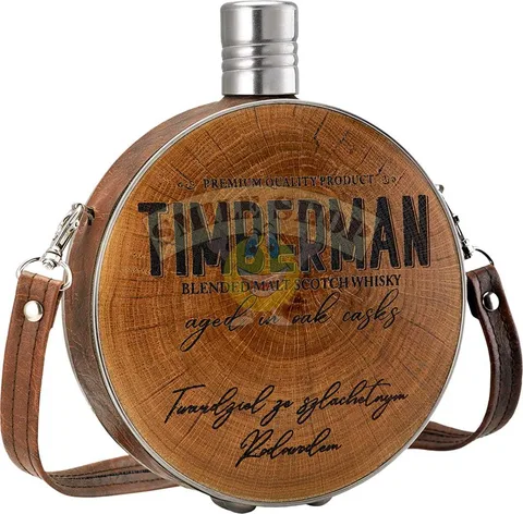 Immagine di Whisky Timberman 3 YO Borraccia – Set Regalo – 500 ml – 40.0% vol.