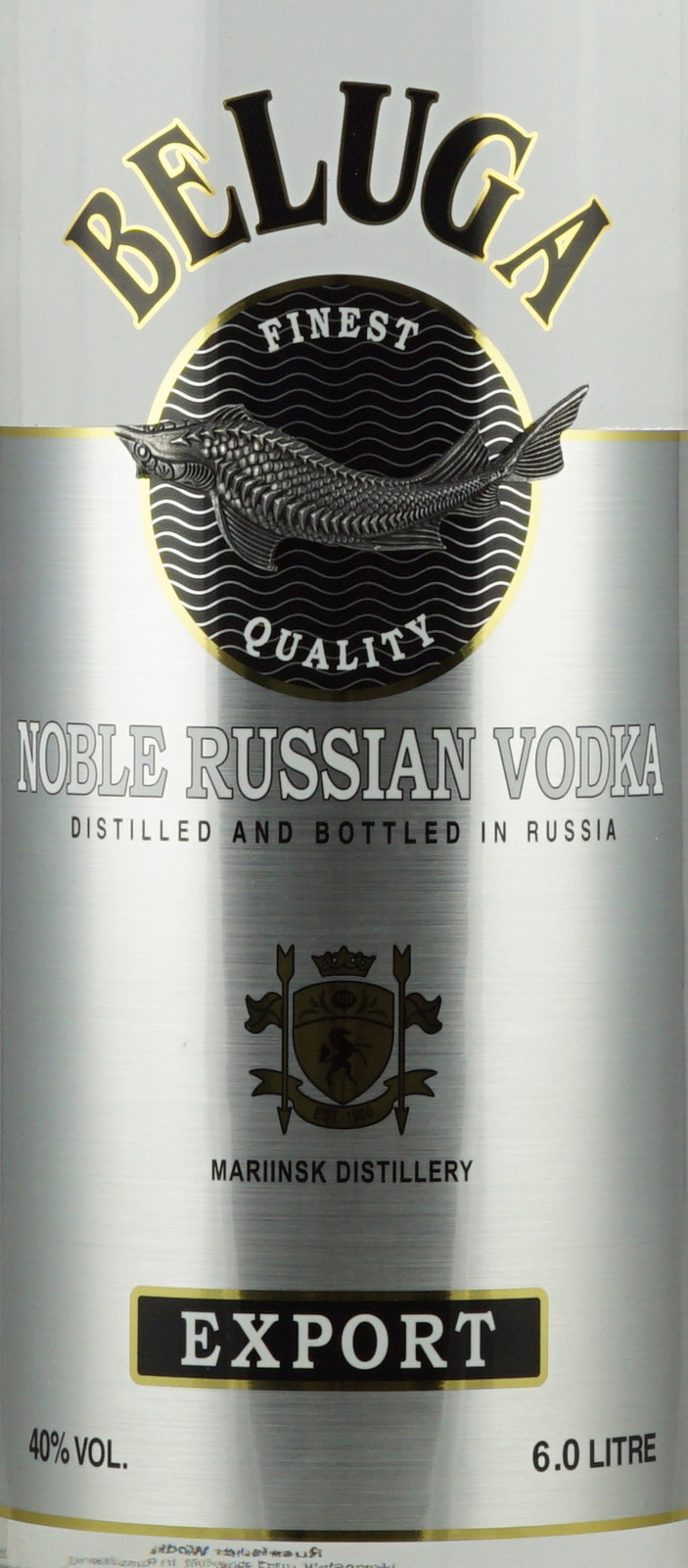 Beluga Noble – 1 L – 40.0% vol.: vista principale