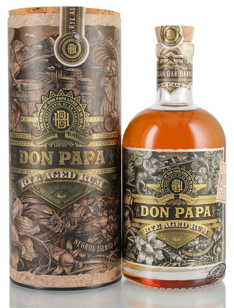 Don Papa Rye Cask Con – 700 ml – 45.0% vol.: vista principale