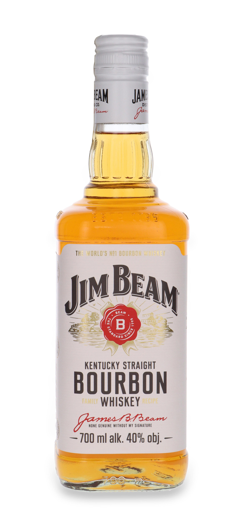 Jim Beam White Label – 700 ml – 40.0% vol.: vista principale