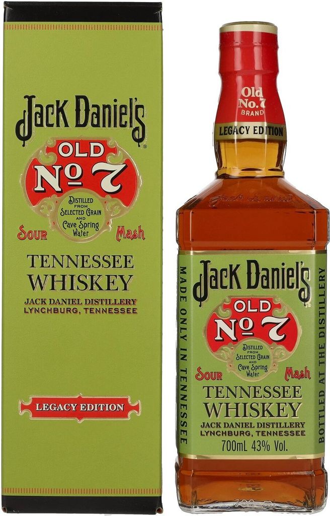 Whiskey Jack Daniel'S Legacy Ed. N.1 1905 – 700 ml – 43.0% vol.: vista principale