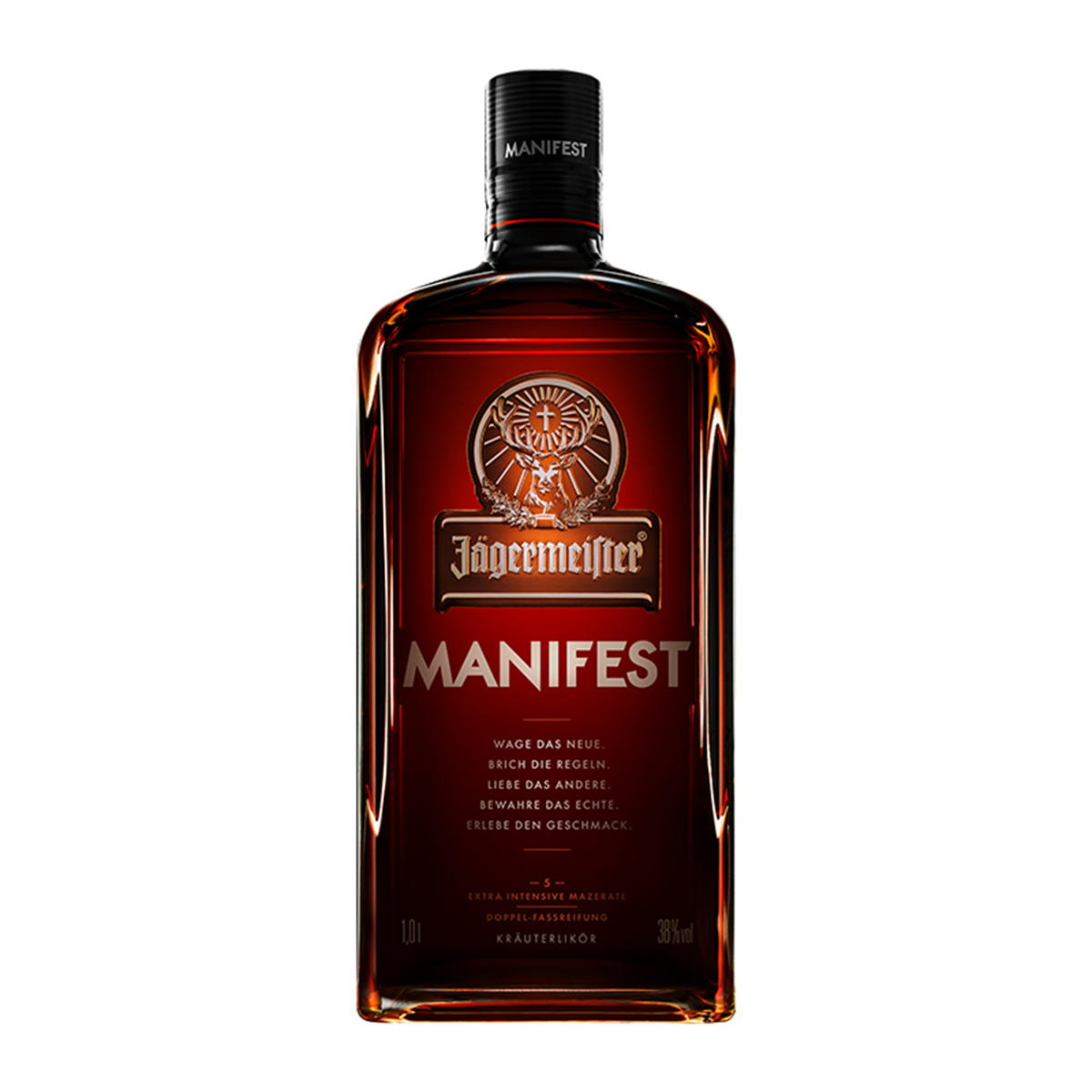 Jägermeister Manifest – 1 L – 38.0% vol.: vista principale