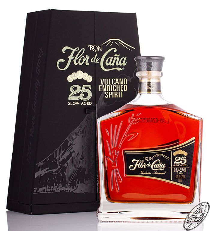 Flor de Caña Centenario 25 YO – 700 ml – 40.0% vol.: vista principale