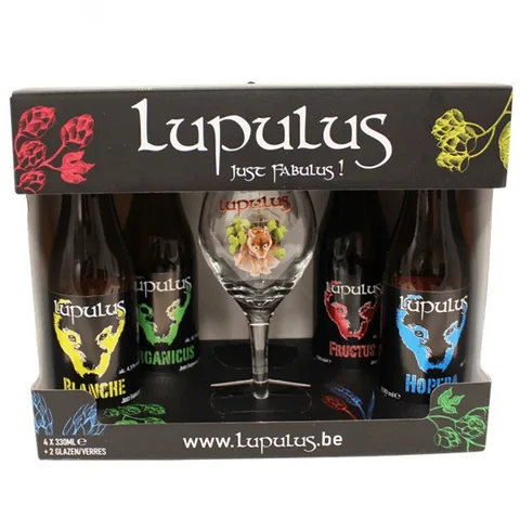 Immagine di Lupulus Blonde & Brune Gift Pack 33 cl