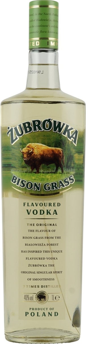 Żubrówka Bison Grass – 1 L – 40.0% vol.: vista principale