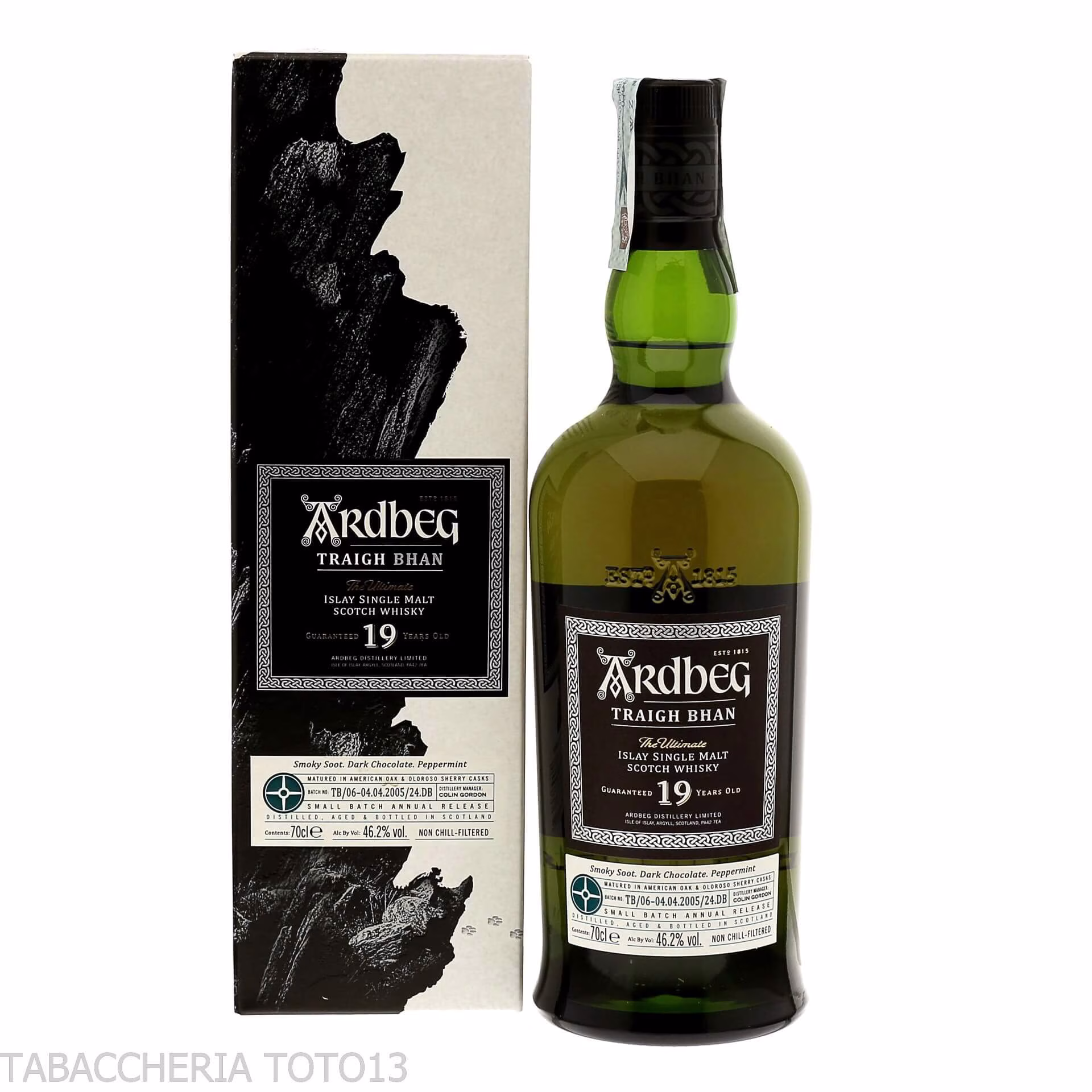 Ardbeg 19 YO Traigh Bhan Batch 5 – 700 ml – 46.2% vol.: vista principale