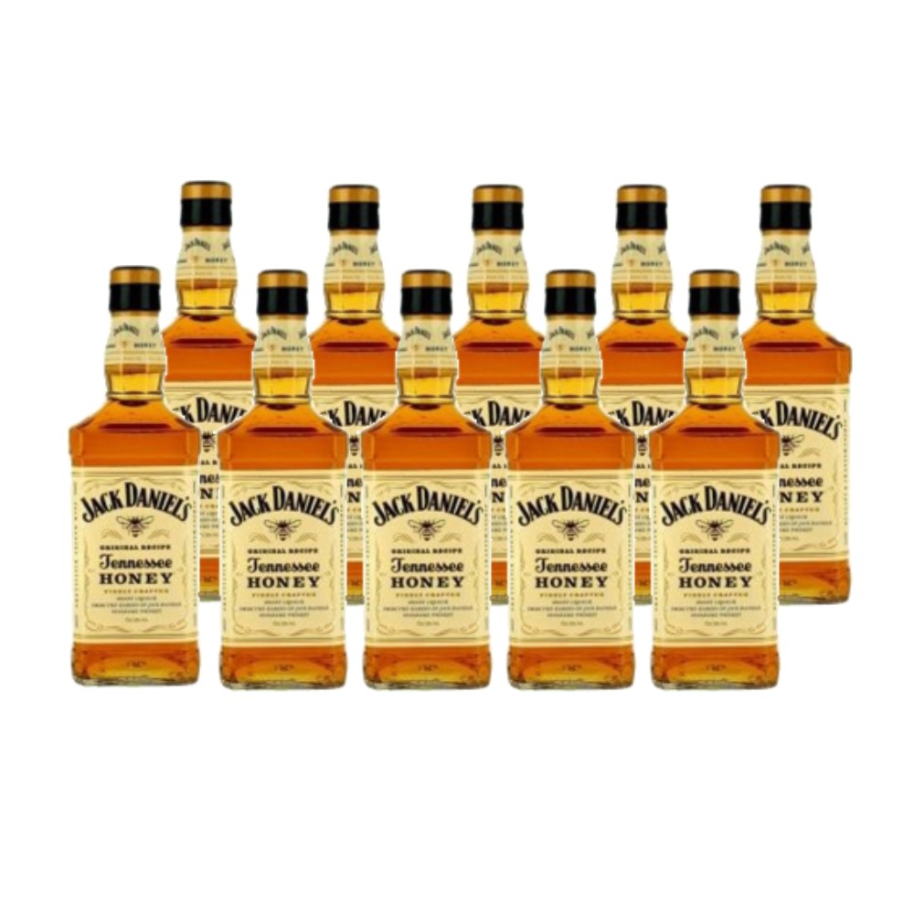 Whiskey Jack Daniel'S Honey Miniature – Confezione 10×50 ml – 35.0% vol.: vista principale