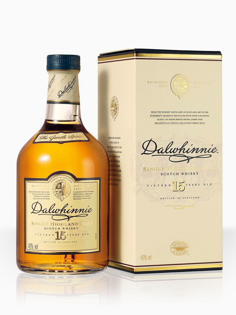 Dalwhinnie 15 YO – 700 ml – 43.0% vol.: vista principale