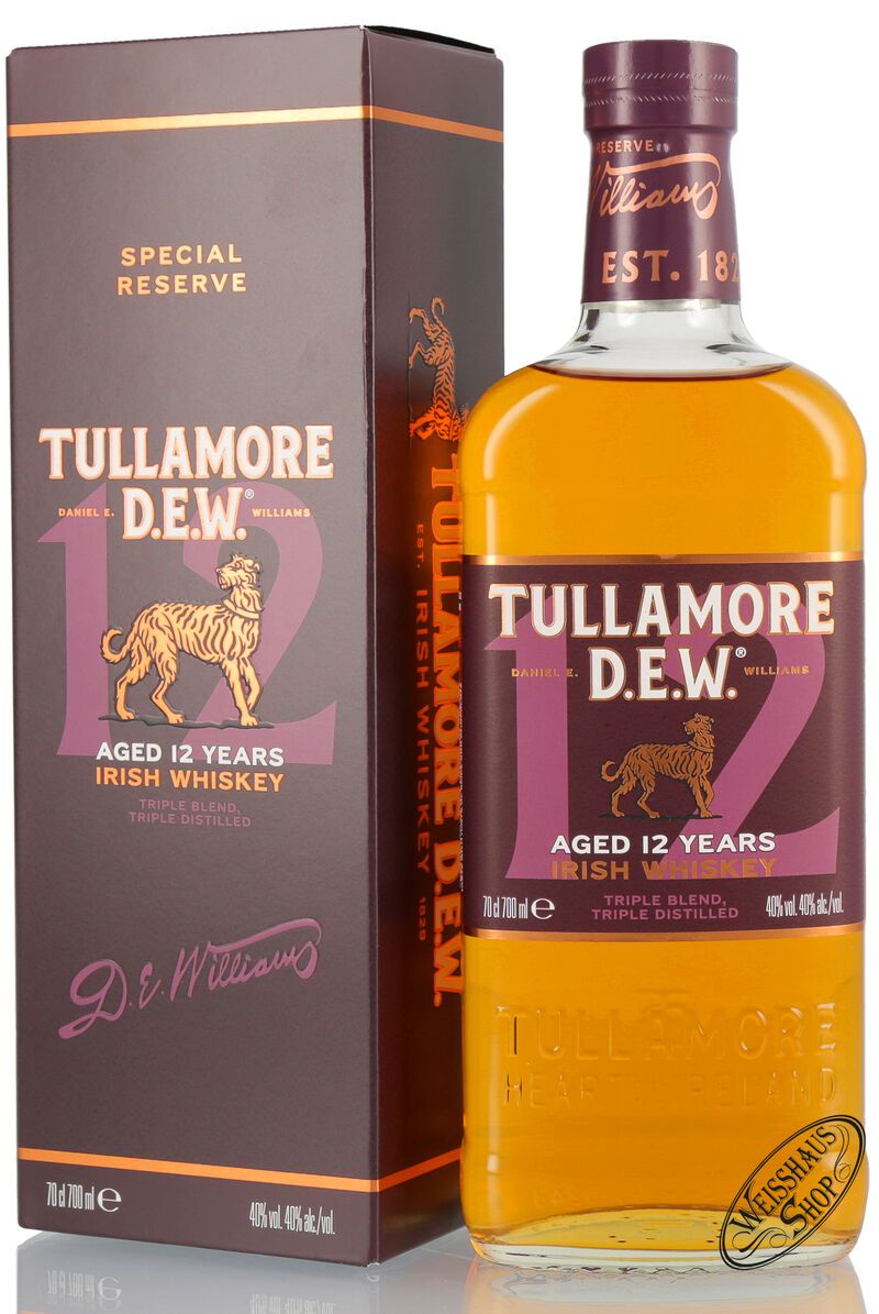 Tullamore Dew 12 YO – 700 ml – 40.0% vol.: vista principale