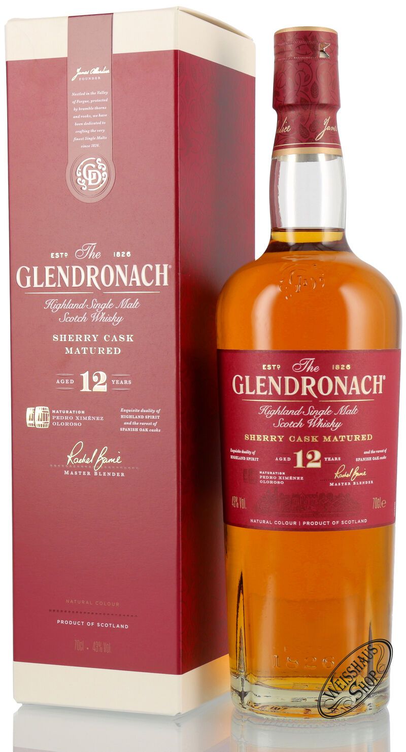 The Glendronach 12 YO – 700 ml – 43.0% vol.: vista principale