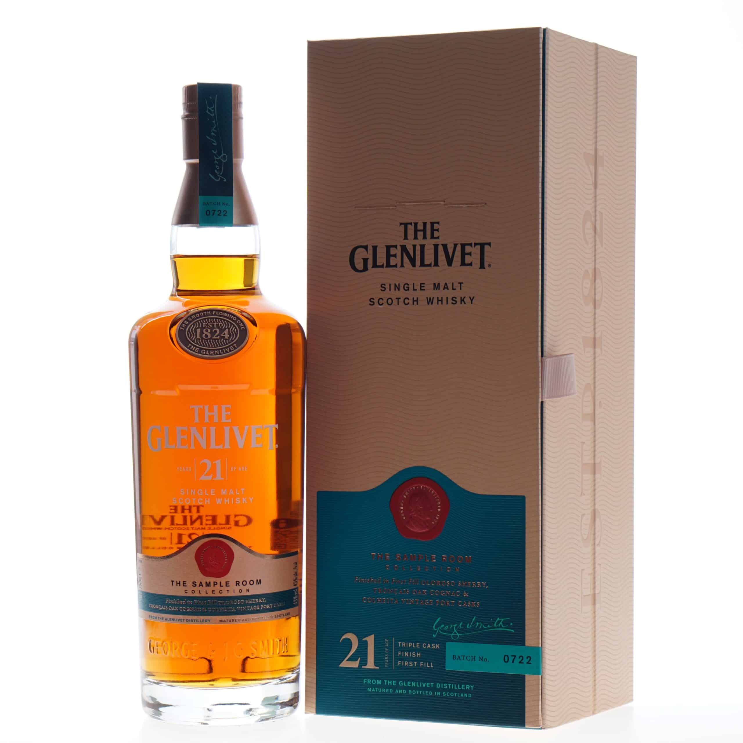 The Glenlivet 21 YO The Sample Room – 700 ml – 43.0% vol.: vista principale