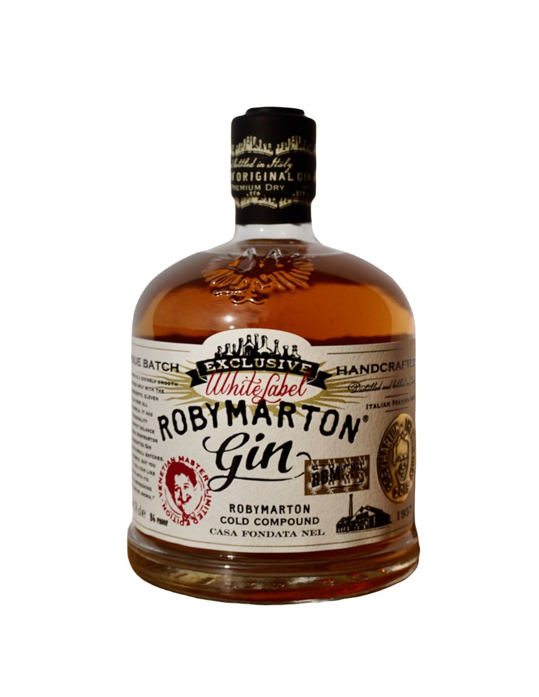 Roby Marton White Label – 700 ml – 47.0% vol.: vista principale