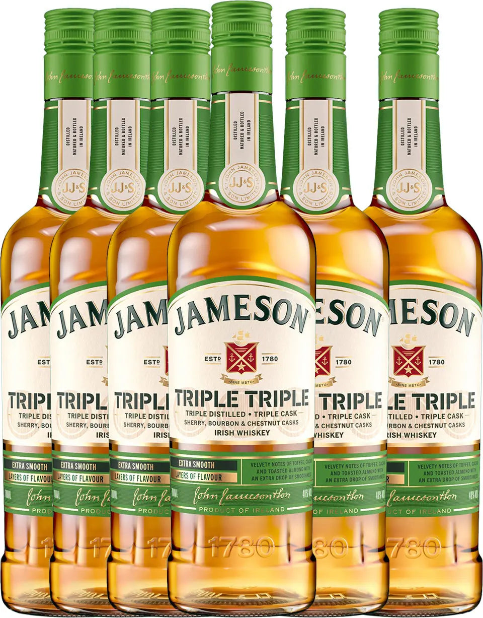 Jameson Triple Triple – 1 L – 40.0% vol.: vista principale
