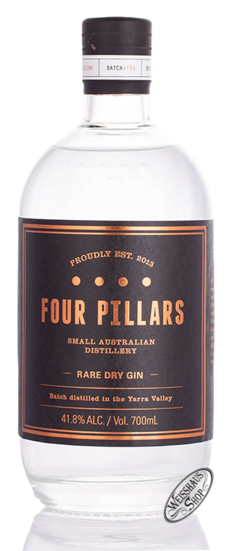 Four Pillars Rare Dry Gin – 700 ml – 41.8% vol.: vista principale