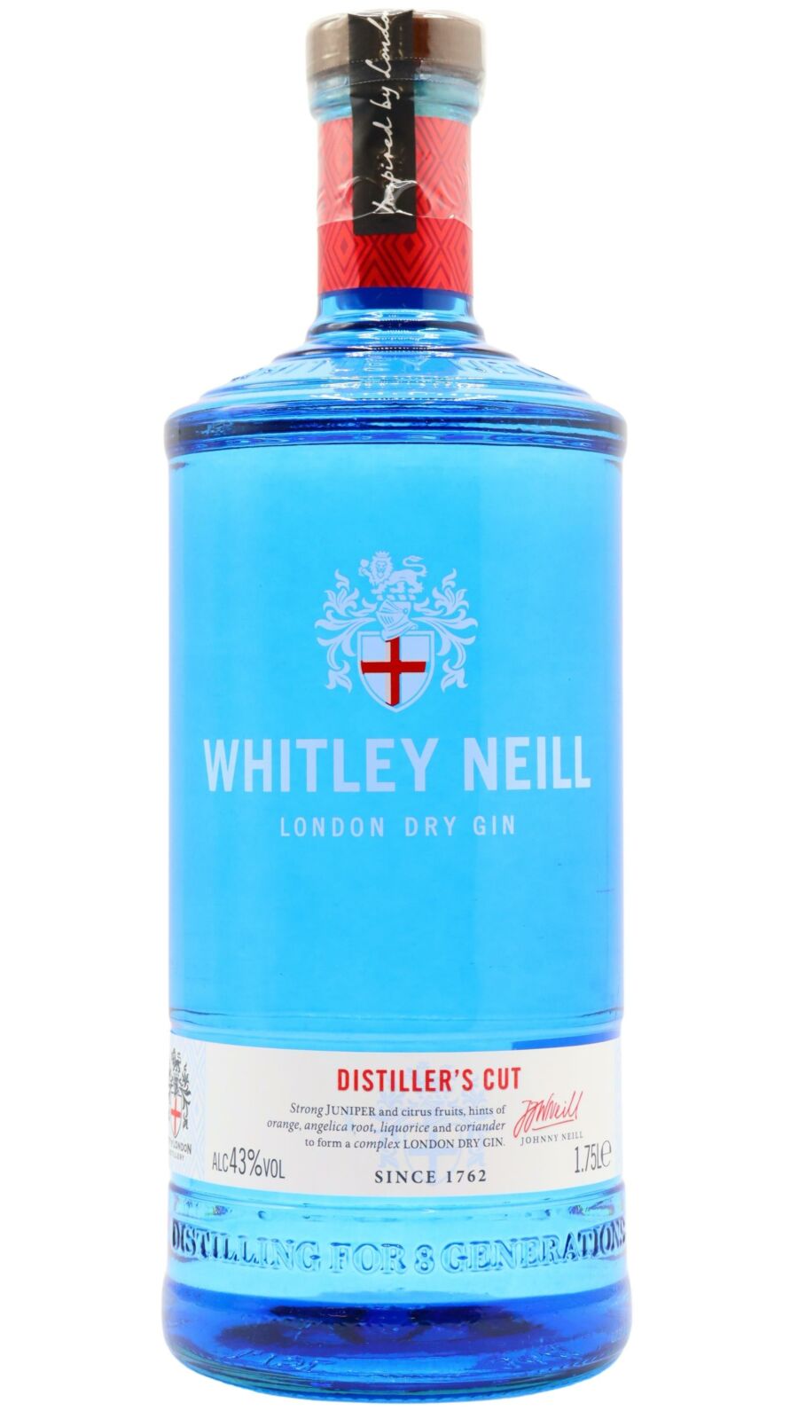 Whitley Neill – 1.75 L – 43.0% vol.: vista principale