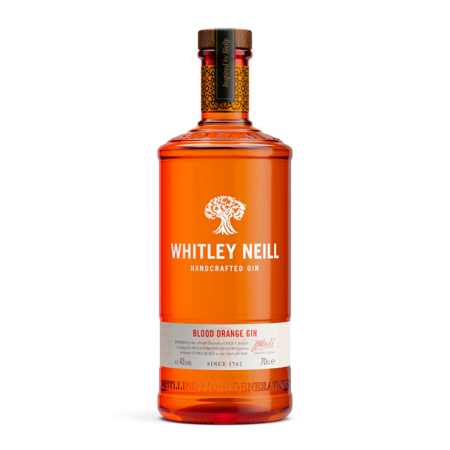 Whitley Neill Blood Orange Gin – 700 ml – 43.0% vol.: vista principale