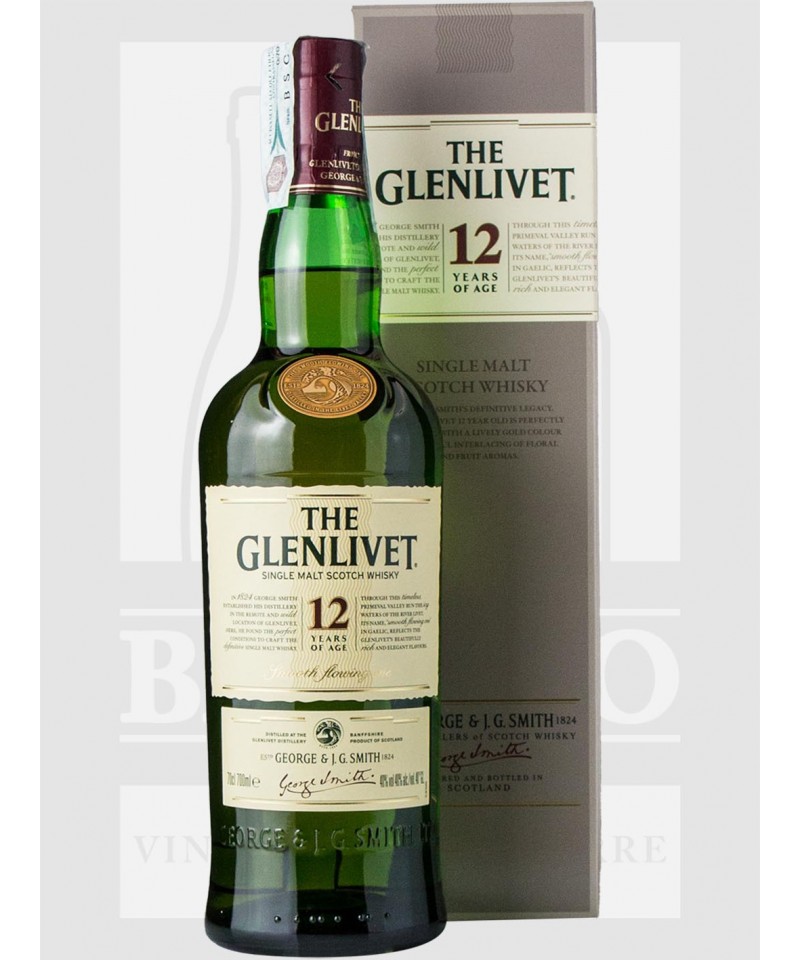 The Glenlivet 12 YO – 700 ml – 40.0% vol.: vista principale