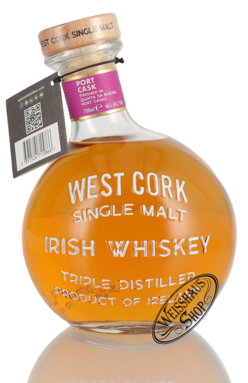West Cork Port Cask Maritime – 700 ml – 46.0% vol.: vista principale