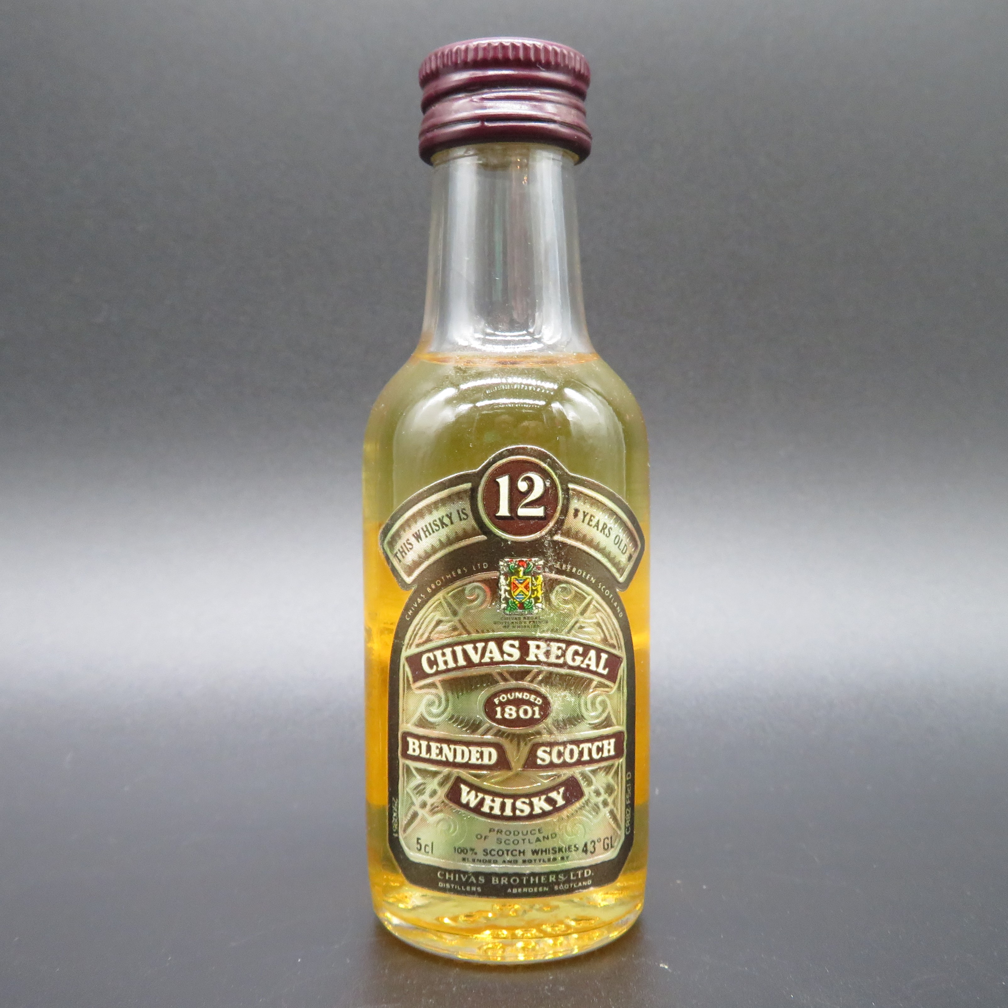 Chivas Regal 12Y Miniature – Confezione 12×50 ml – 40.0% vol.: vista principale