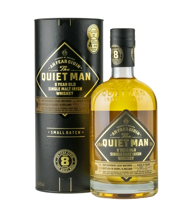 The Quiet Man 8 YO Single Malt – 700 ml – 40.0% vol.: vista principale