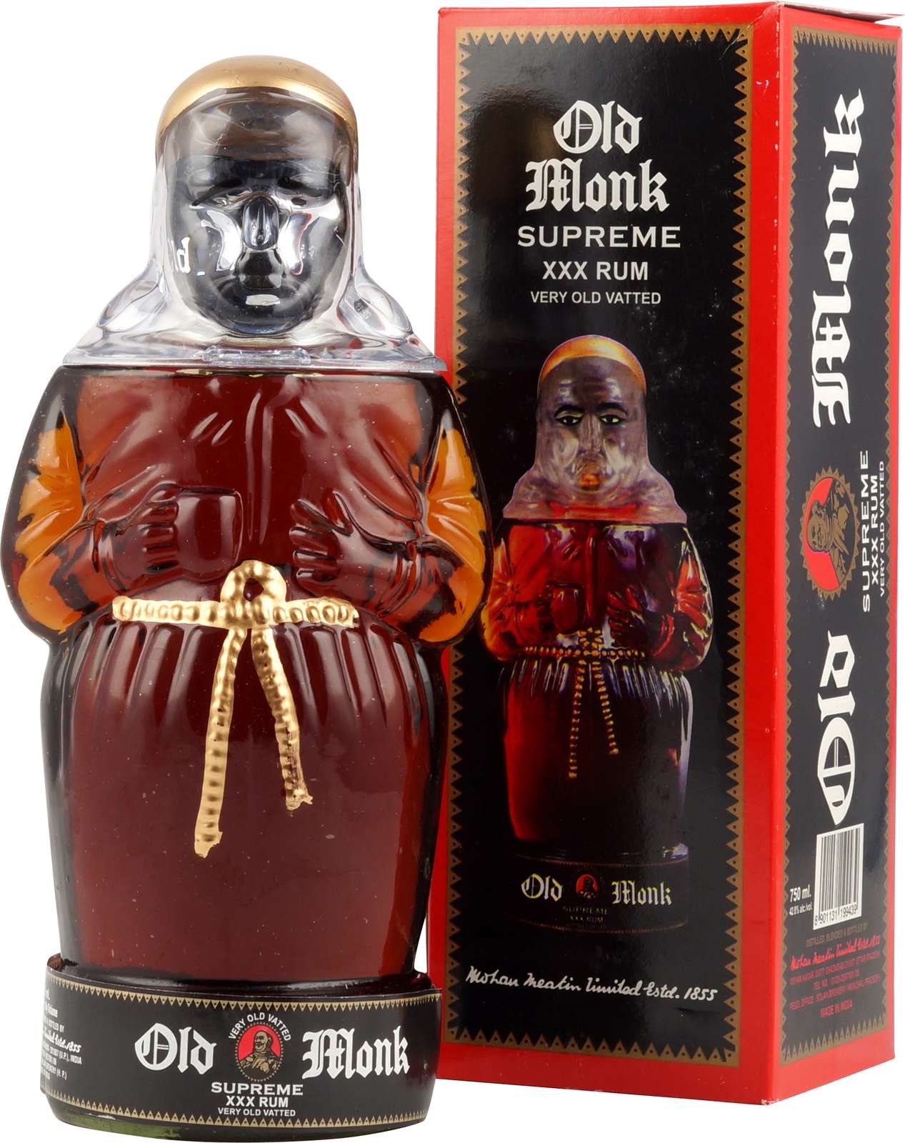 Old Monk Supreme Xxx – 700 ml – 42.8% vol.: vista principale