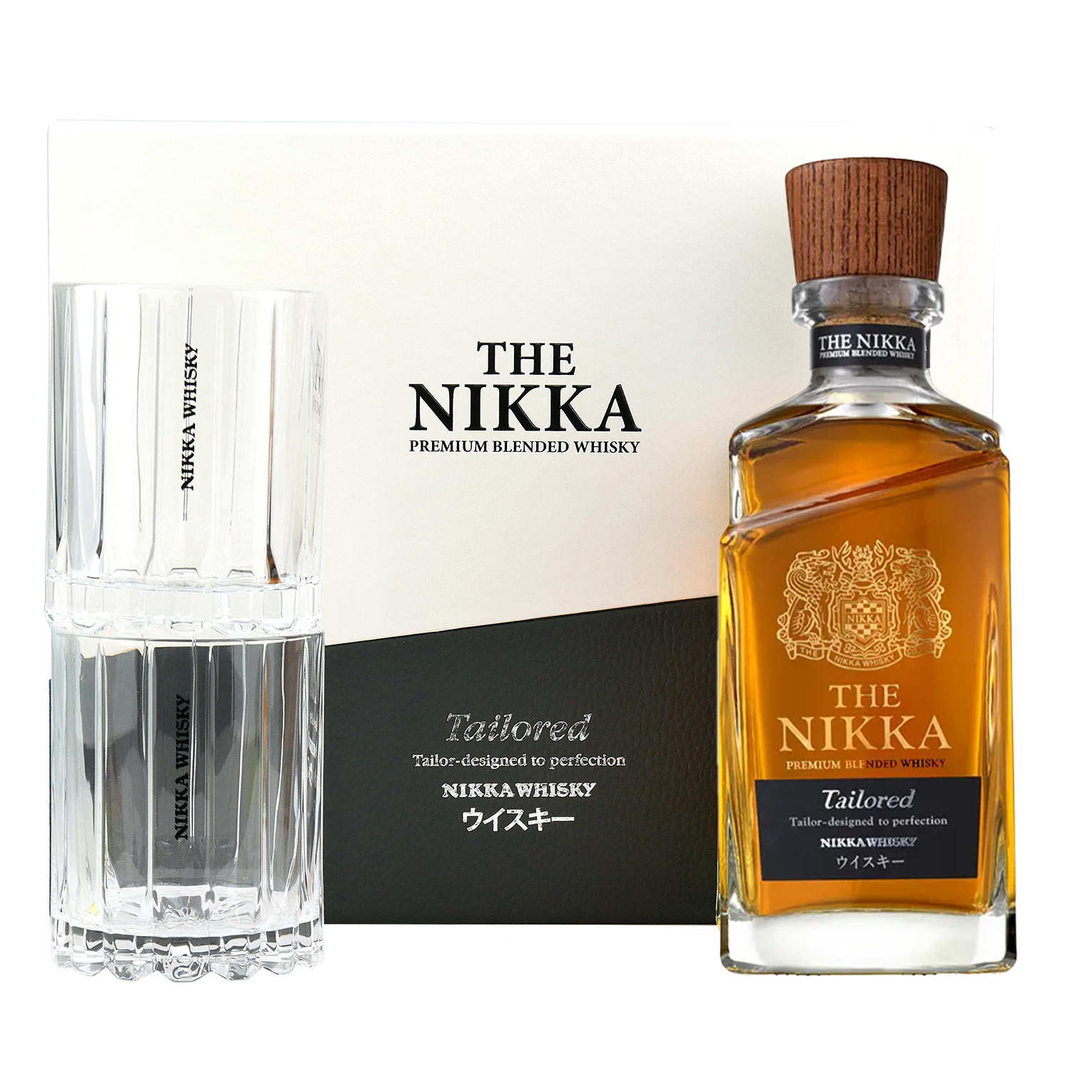 Nikka Tailored +2 Bicchieri – Set Regalo – 700 ml – 43.0% vol.: vista principale