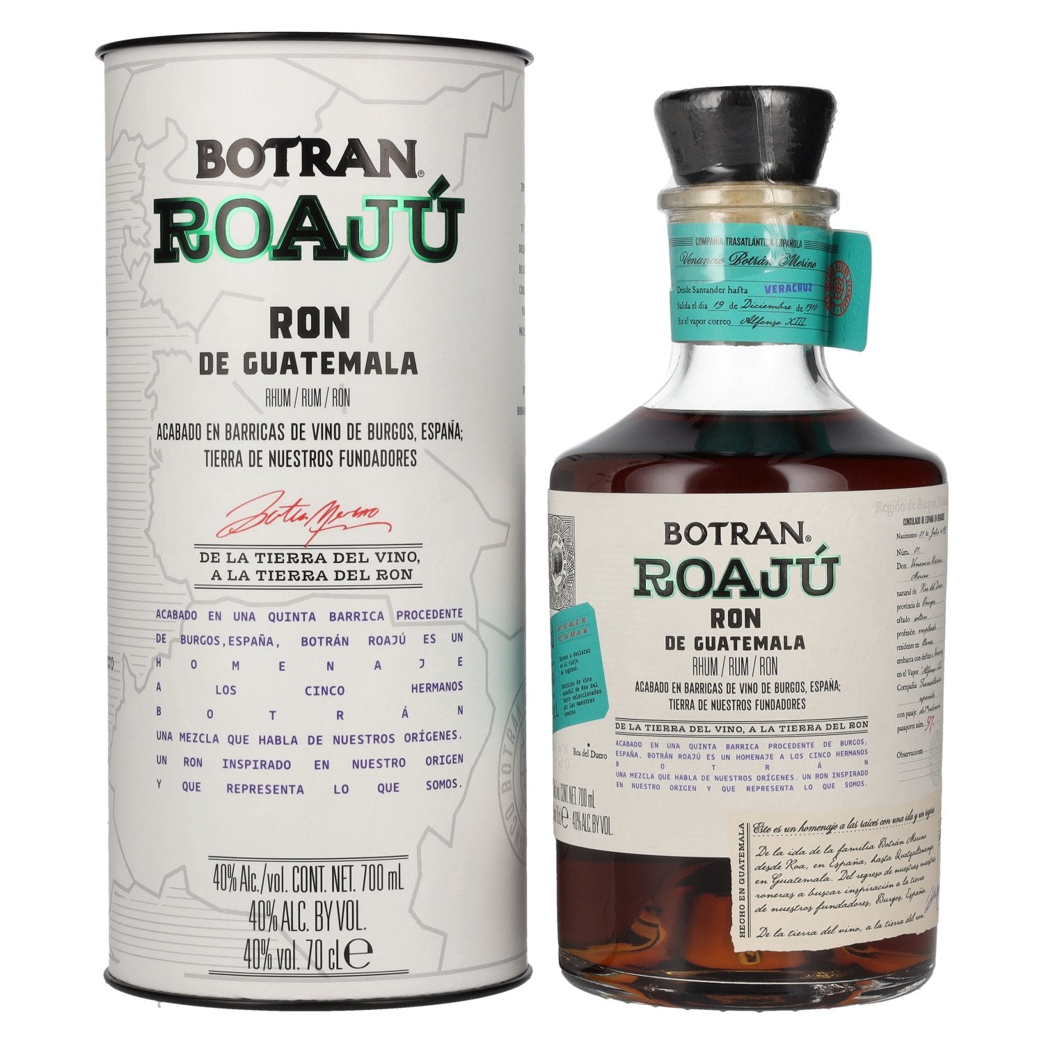 Botran Roaju' – 700 ml – 40.0% vol.: vista principale
