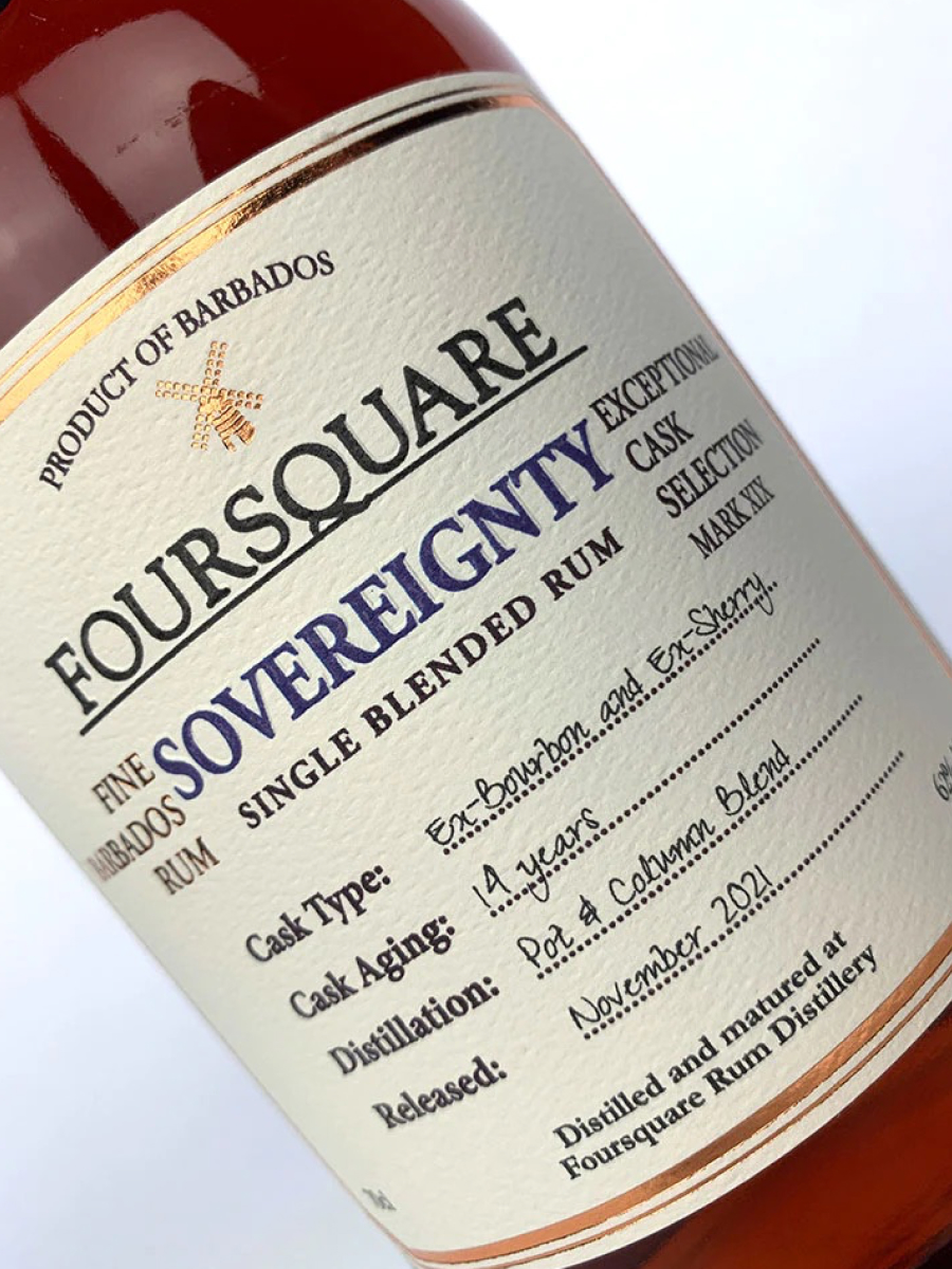Foursquare Soveregnity – 700 ml – 62.0% vol.: vista principale