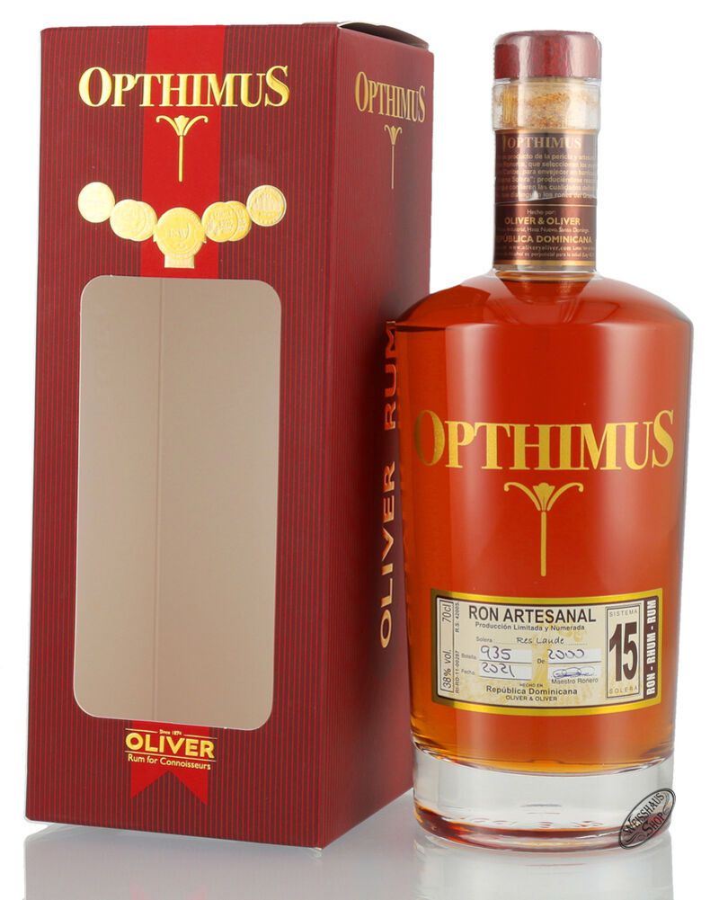 Opthimus 15 YO – 700 ml – 38.0% vol.: vista principale