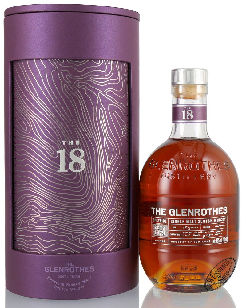 The Glenrothes 18 YO – 700 ml – 43.0% vol.: vista principale