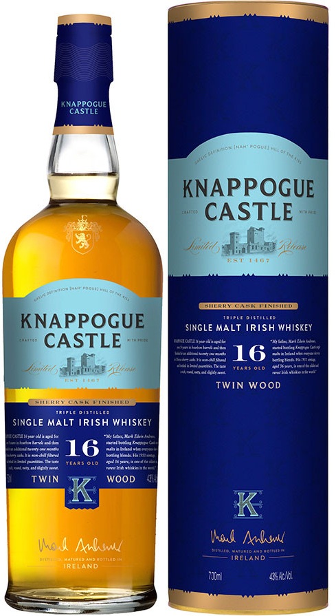 Knappogue Castle 16YO – 700 ml – 43.0% vol.: vista principale