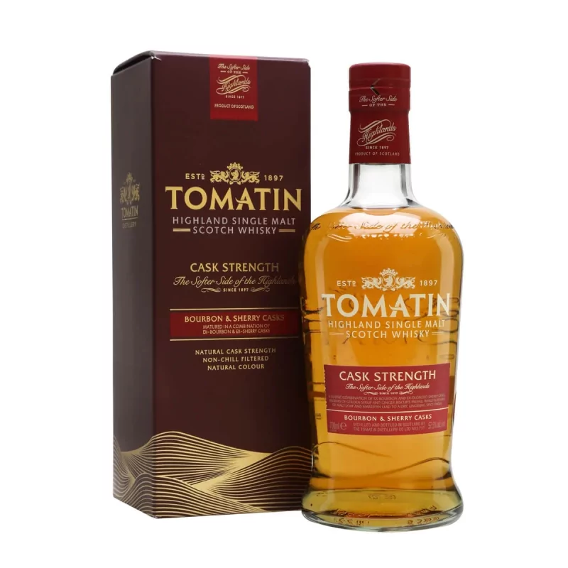 Tomatin Cask Strength – 700 ml – 57.5% vol.: vista principale