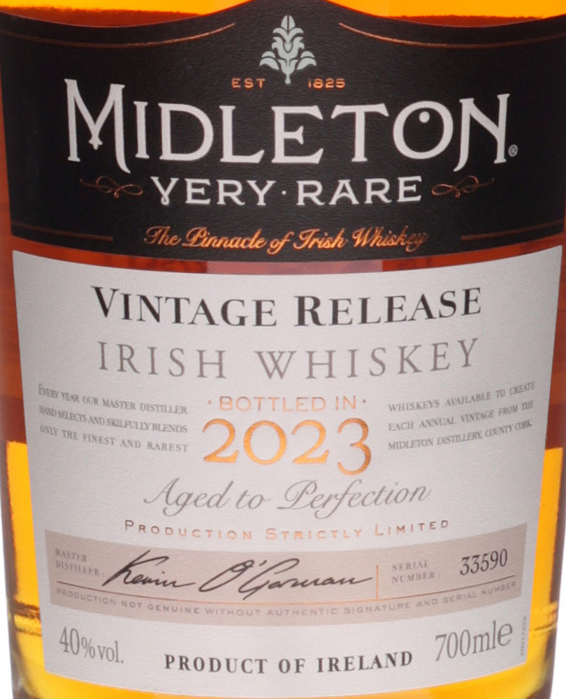 Midleton Very Rare 2023 – 700 ml – 40.0% vol.: vista principale