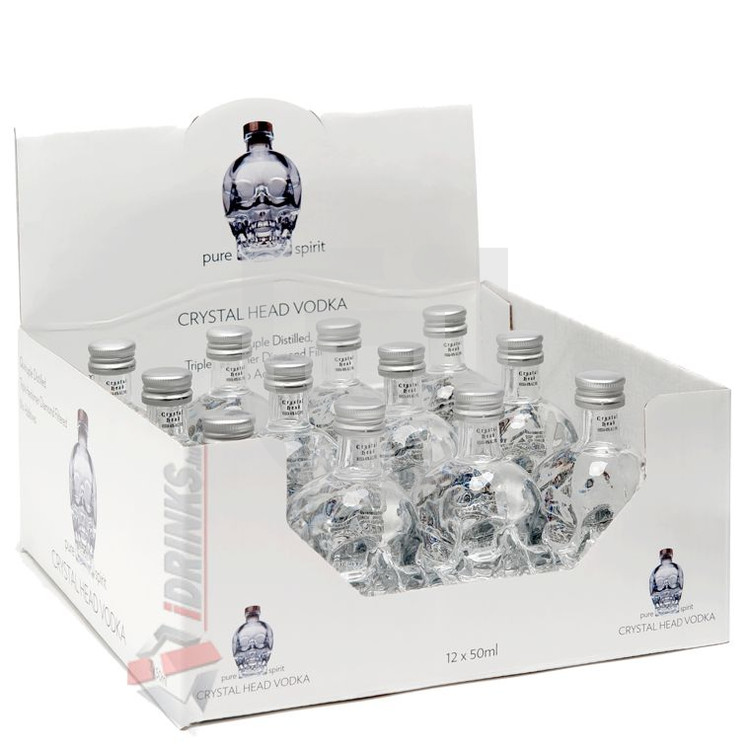 Crystal Head Miniature – Confezione 6×50 ml – 40% vol.: vista principale
