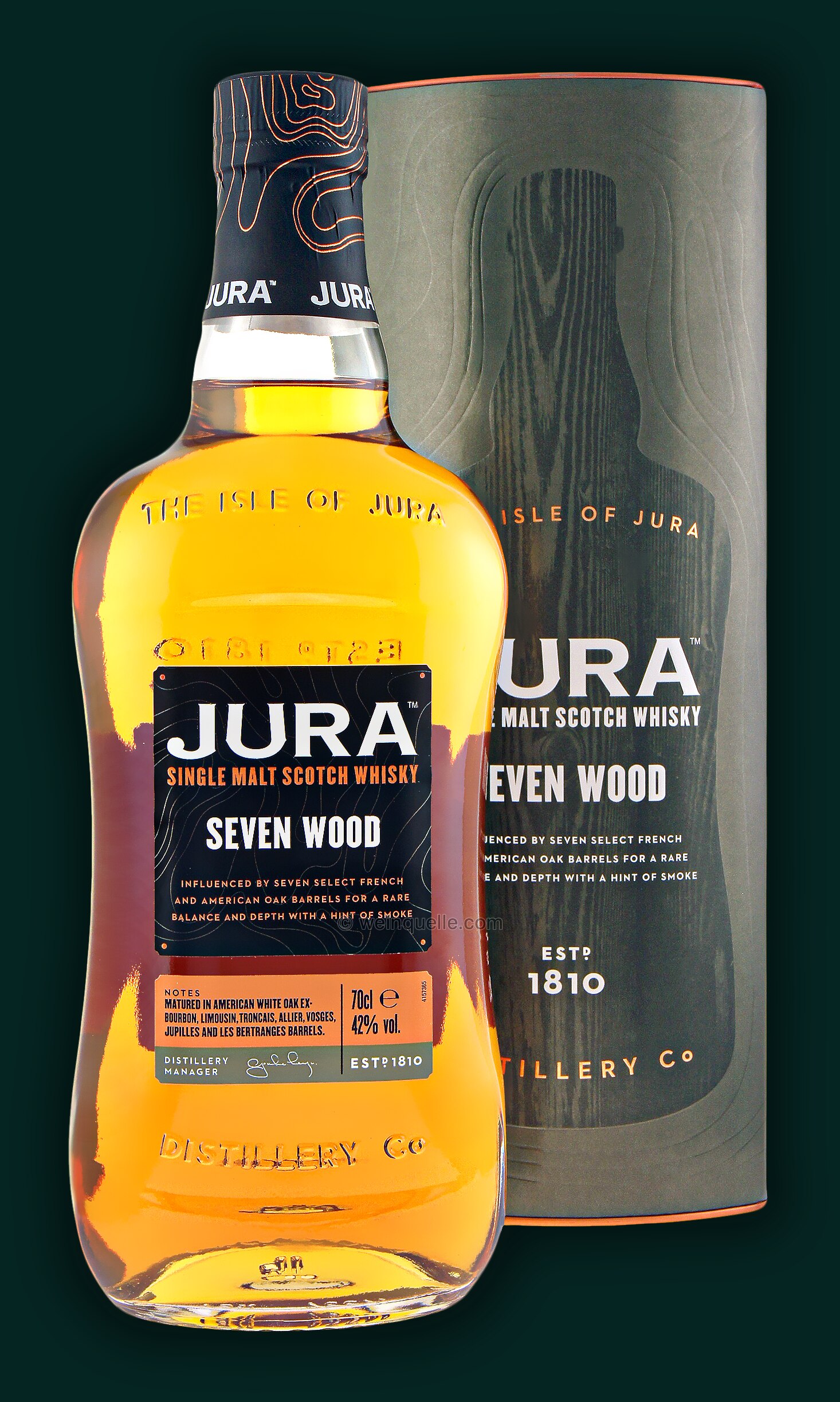 Jura Seven Wood – 700 ml – 42.0% vol.: vista principale
