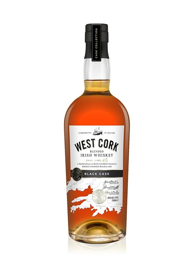 West Cork Black Cask Blended – 700 ml – 40.0% vol.: vista principale