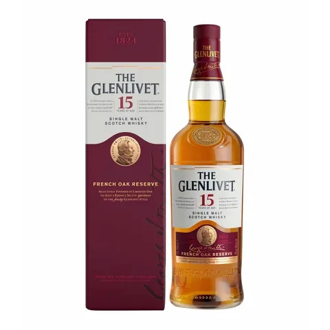 Immagine di The Glenlivet 15 YO French Oak Res. – 700 ml – 40.0% vol.