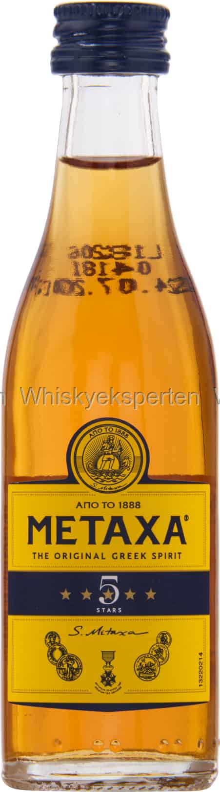 Metaxa 5 Stars Miniature – Confezione 12×50 ml – 38.0% vol.: vista principale