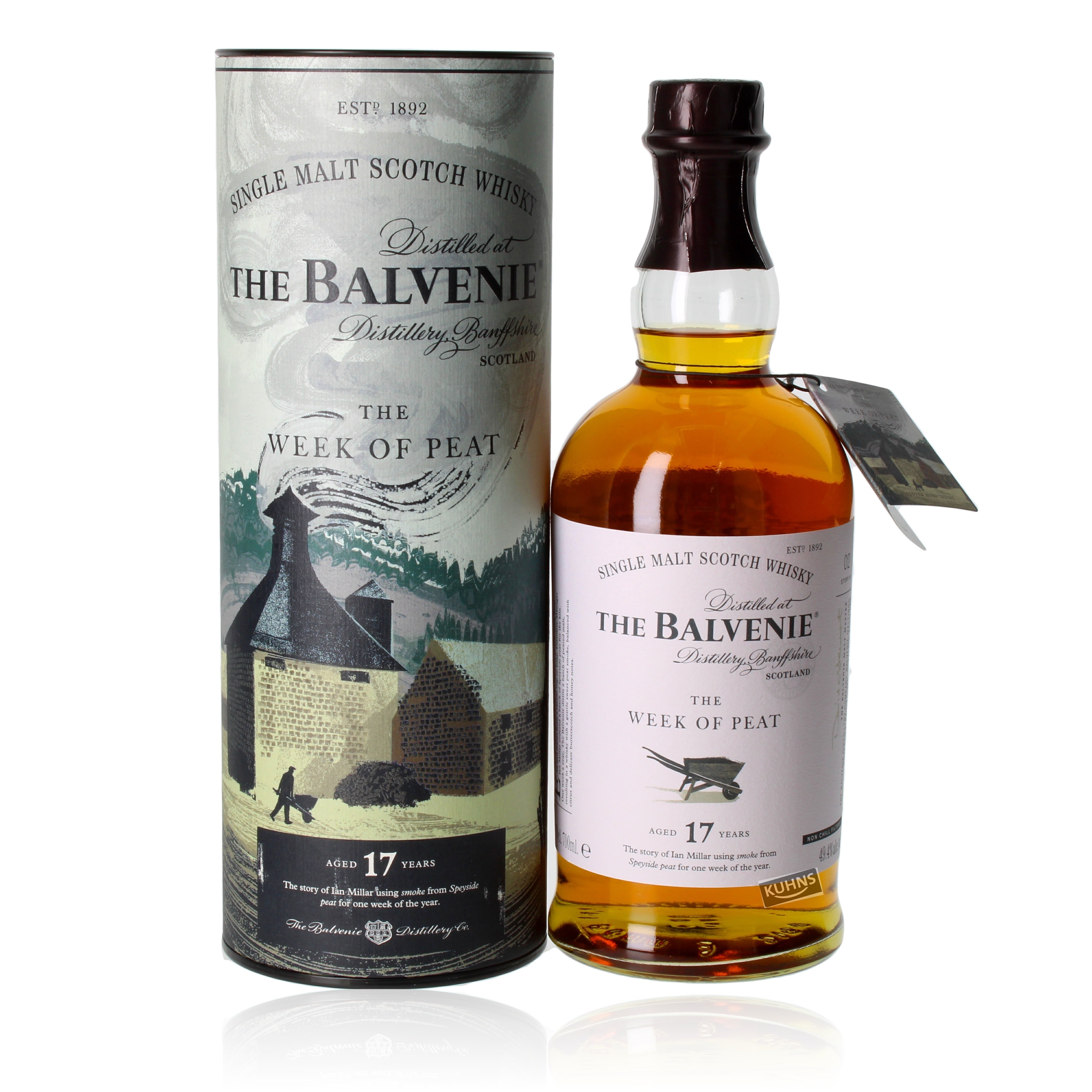 The Balvenie 17YO The Week Of Peat – 700 ml – 49.4% vol.: vista principale