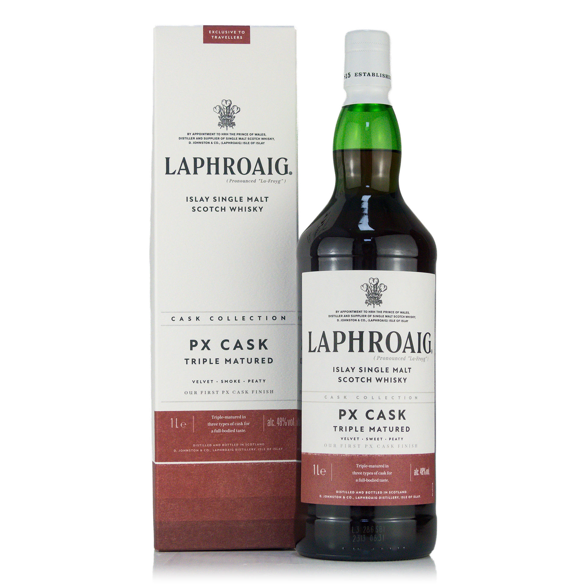 Laphroaig Px Cask – 1 L – 48.0% vol.: vista principale