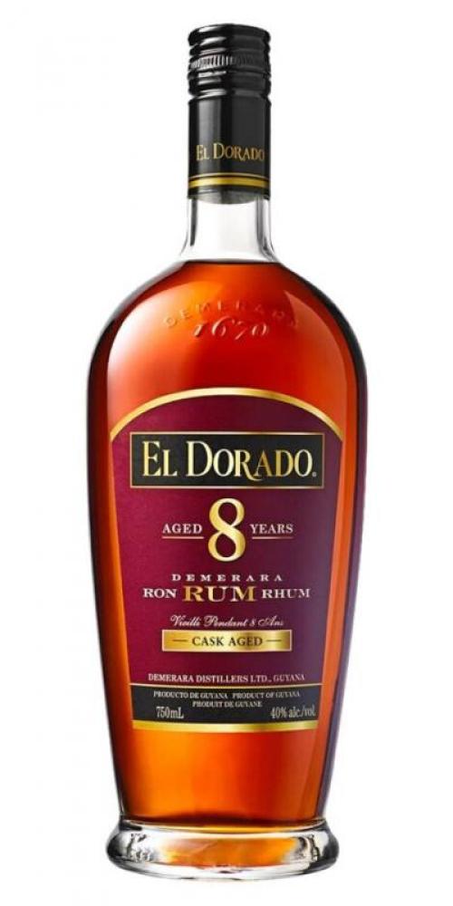 El Dorado 8 YO – 700 ml – 40.0% vol.: vista principale