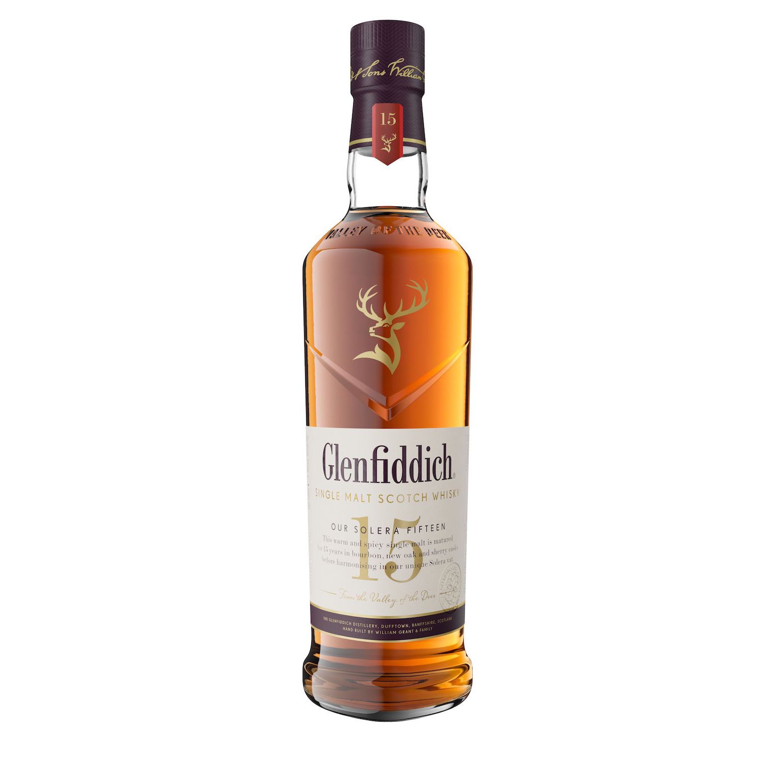 Glenfiddich 15 YO Solera – 700 ml – 40.0% vol.: vista principale