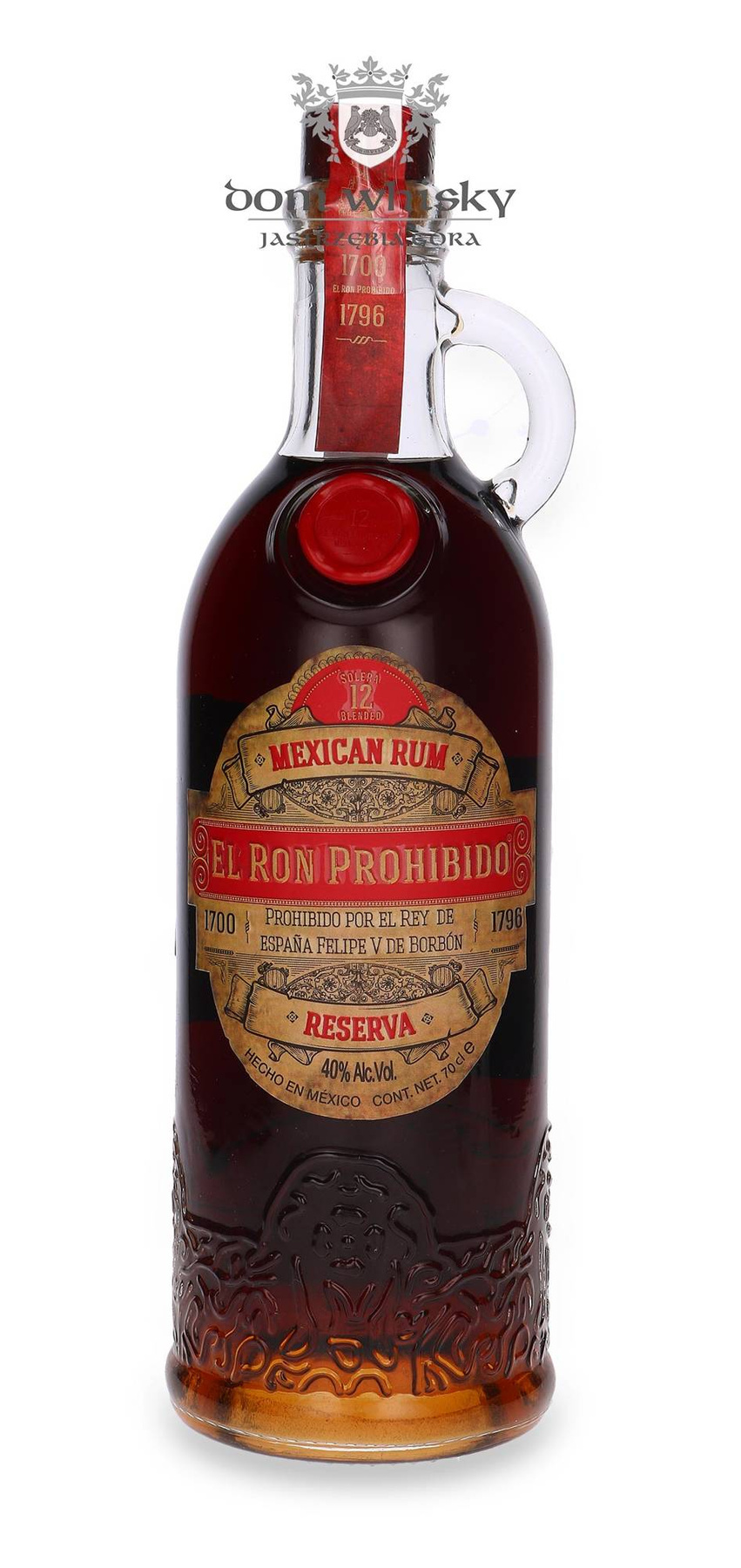 El Ron Prohibido Reserva Solera 12 – 700 ml – 40.0% vol.: vista principale