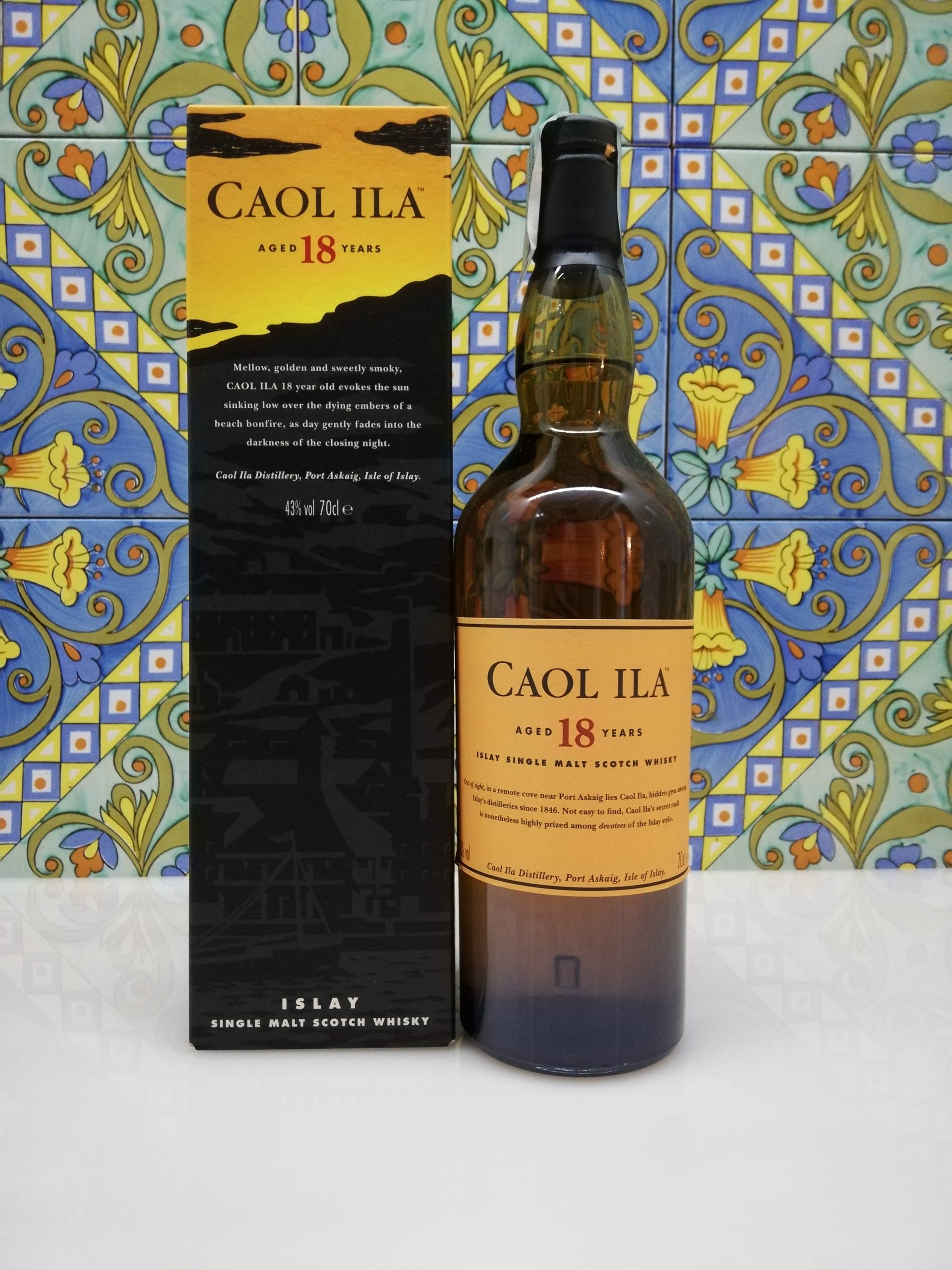 Caol Ila 18 YO Distillery – 700 ml – 43.0% vol.: vista principale