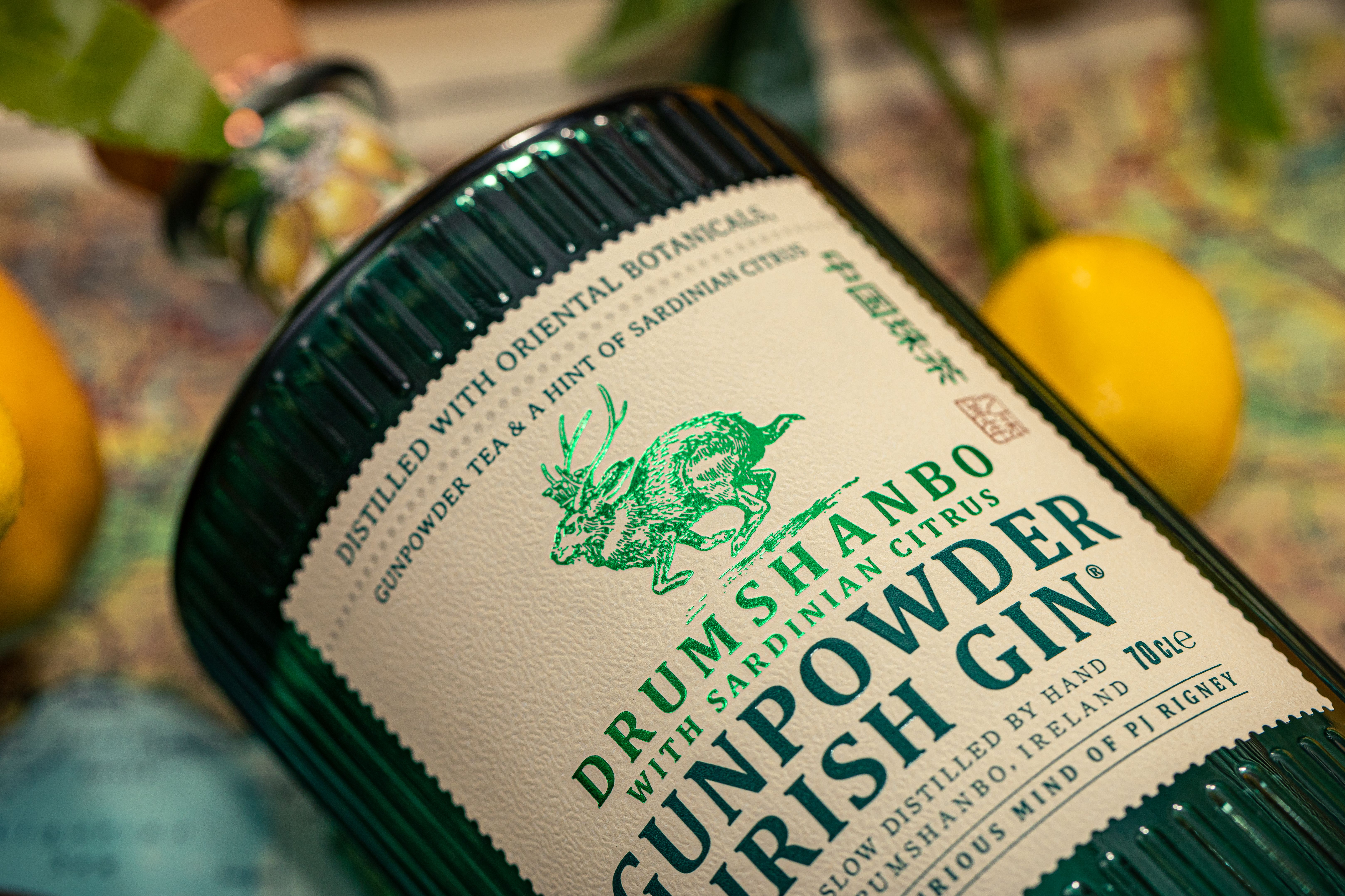 Drumshanbo Gunpowder Sardinian Citrus – 1 L – 43.0% vol.: vista principale